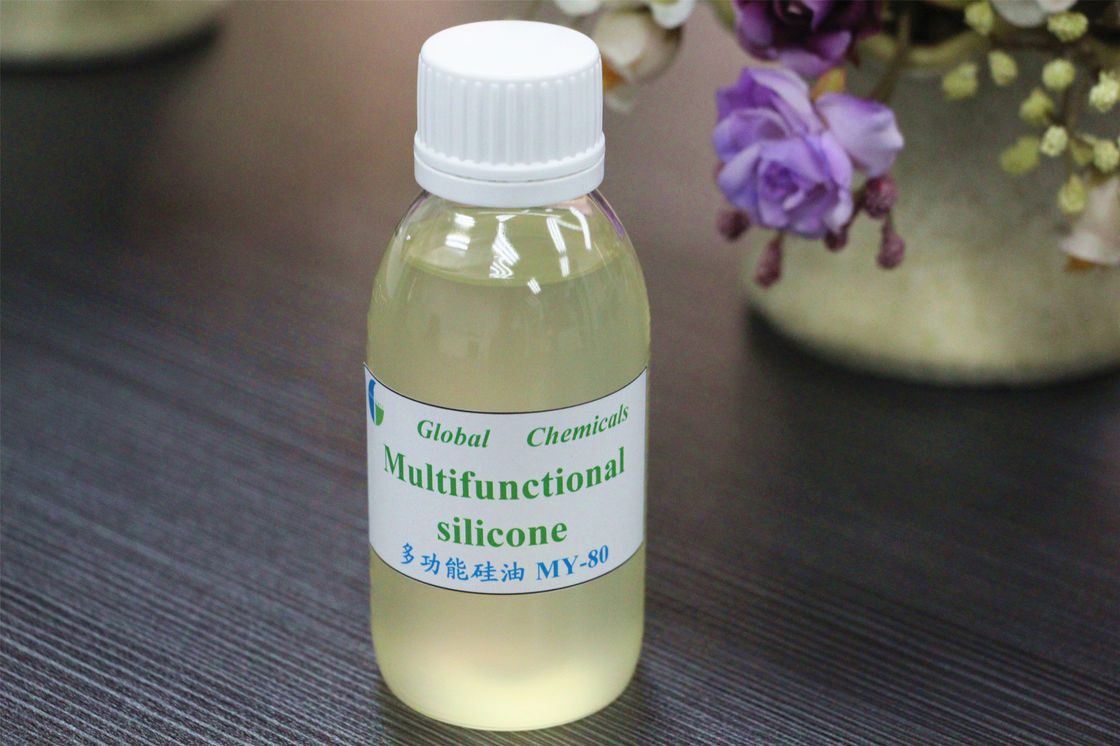 ซิลิโคนไมโอนิก / คาทิออนิกอ่อนแอ MY - 80 สําหรับโรงงานสีและซักผ้า