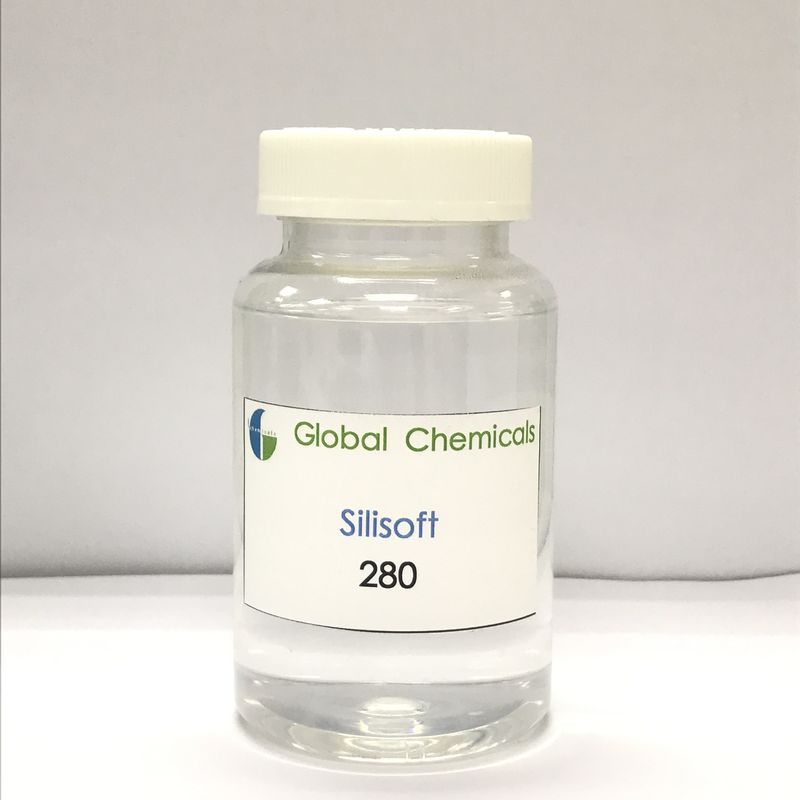 สีไร้ Amino ซิลิโคน Polysiloxane Silisoft 280 ผ้าโปร่งซิลิโคนอ่อน