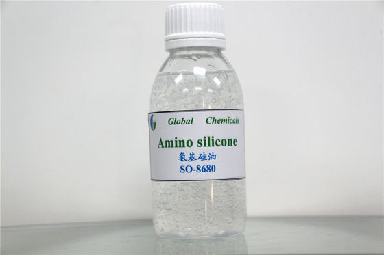 Amino Silicone Oil Softener Cationic อ่อนแอ มี PH 5 ~ 8 ในผลงานสูง