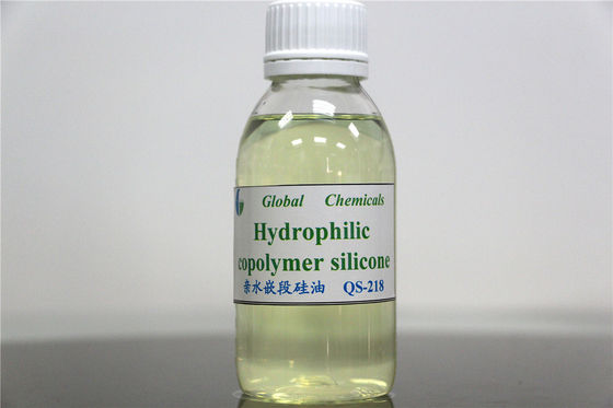 Co - Polymer Silicone Oil Softener / Hydrophilic Softener สําหรับผ้า