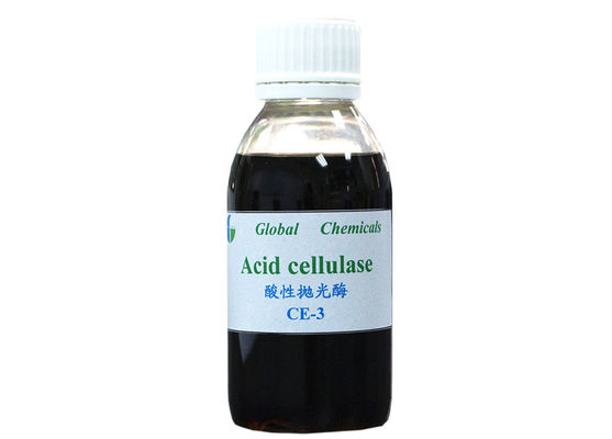 SGS Enzyme CE-3 Chemical Acid Cellulase สําหรับกระบวนการเคลือบชีวภาพของผ้า