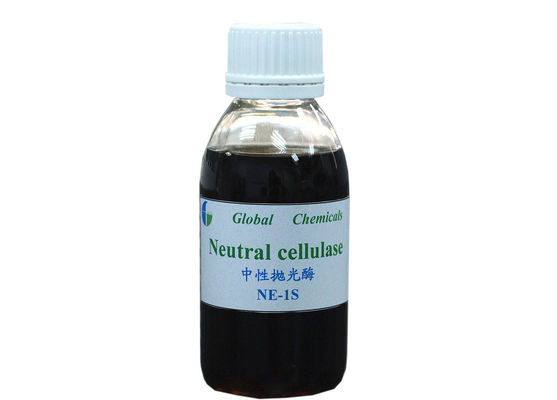 สีเหลือง สีน้ําตาล น้ํายา Neutral Cellulase Enzyme NE - 1S สําหรับ Biopolishing Conzyme