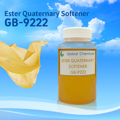 สะอาดต่อสิ่งแวดล้อม Ester Quaternary Softener GB-9222 AEEA-Free, Silicon-Free และกลิ่นต่ํา