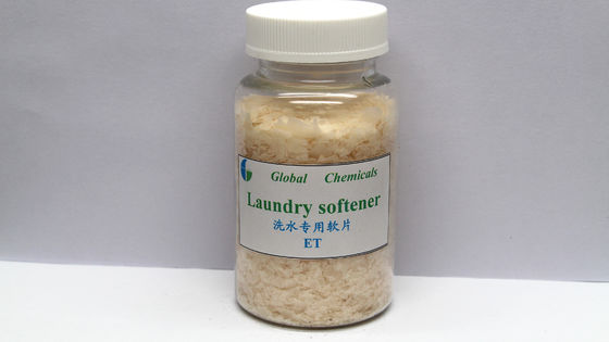ET ล้างผ้า Cationic Softener Flakes Hydrophilic สําหรับผ้า