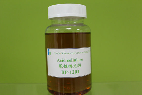 เอ็นไซม์เท็กสติล เอ็นไซม์เซลลูลาเซ่กรด BP-1201 สําหรับบีโอโพลิสก์ผ้าผสม