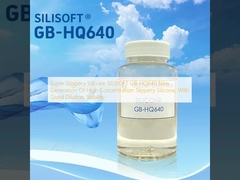 ซิลิโคนลื่นพิเศษ SILISOFT GB-HQ640 เจเนอเรชั่นใหม่ของซิลิโคนลื่นความเข้มข้นสูง พร้อมความเสถียรในการเจือจางที่ดี